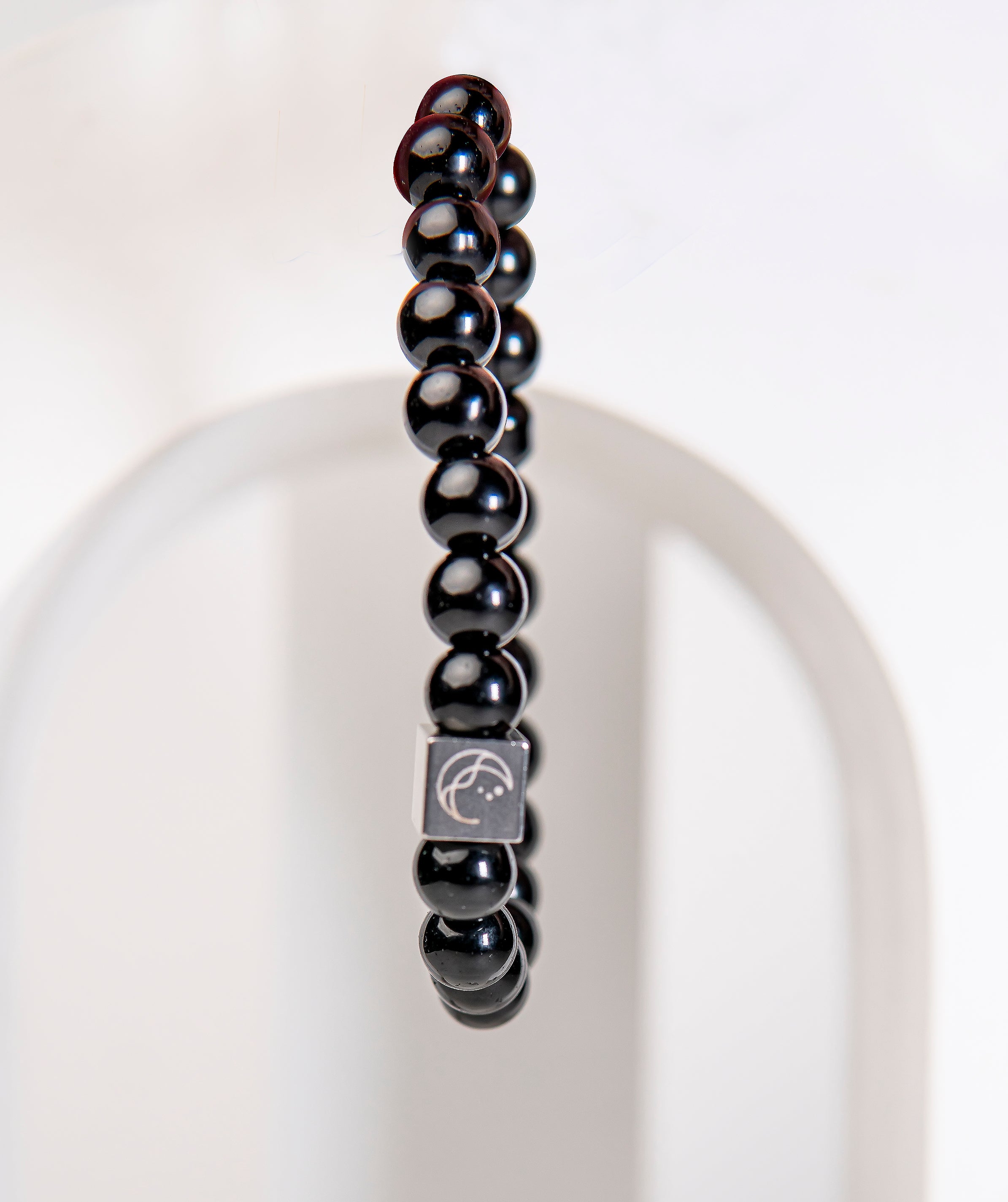Black Garnet Stone Bracelet