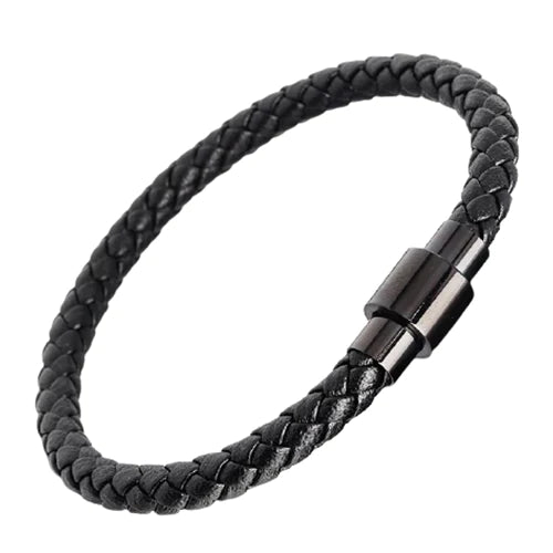 Mag Leather Bracelet