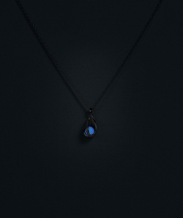 Moon Drop - Neon Blue