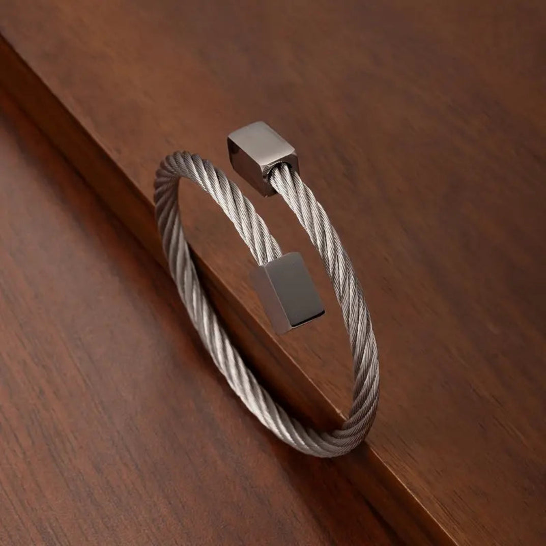Elegant Twisted Cable Bracelets