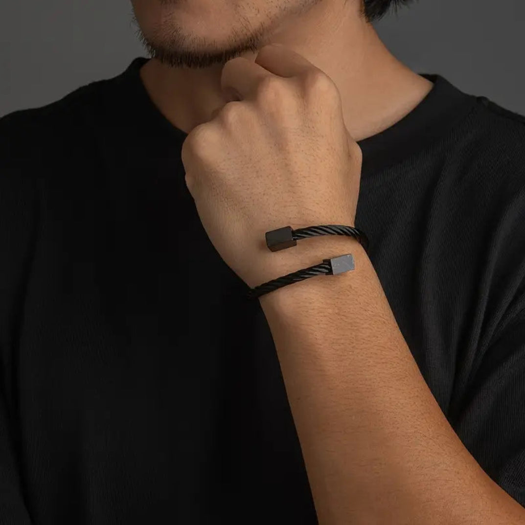 Elegant Twisted Cable Bracelets