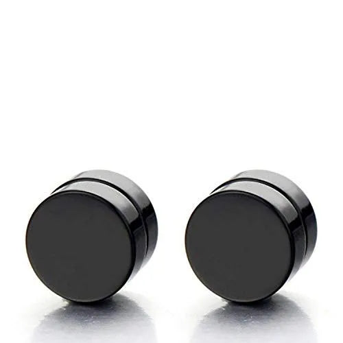 2Pcs Magnetic Earrings Studs