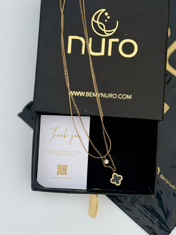 Gold Clover Necklace