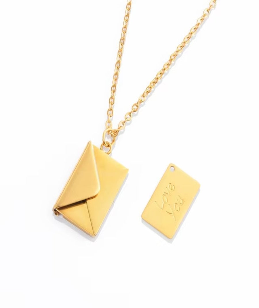 Love Letter Envelope Necklace