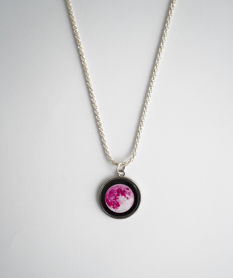 Stella Necklace- Pink Moon
